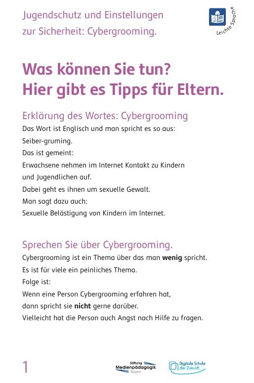 Titelseite der Broschüre