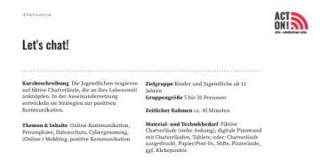 Erste Seite der Methodenbeschreibung